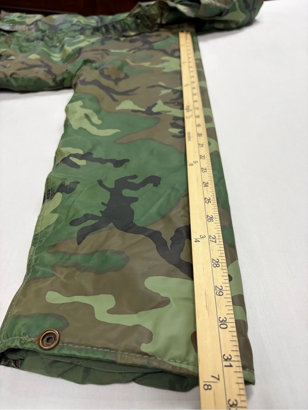 Vintage America’s Cup Camo Rain Jacket XL Hooded Utility Gorpcore Outdoor Coat